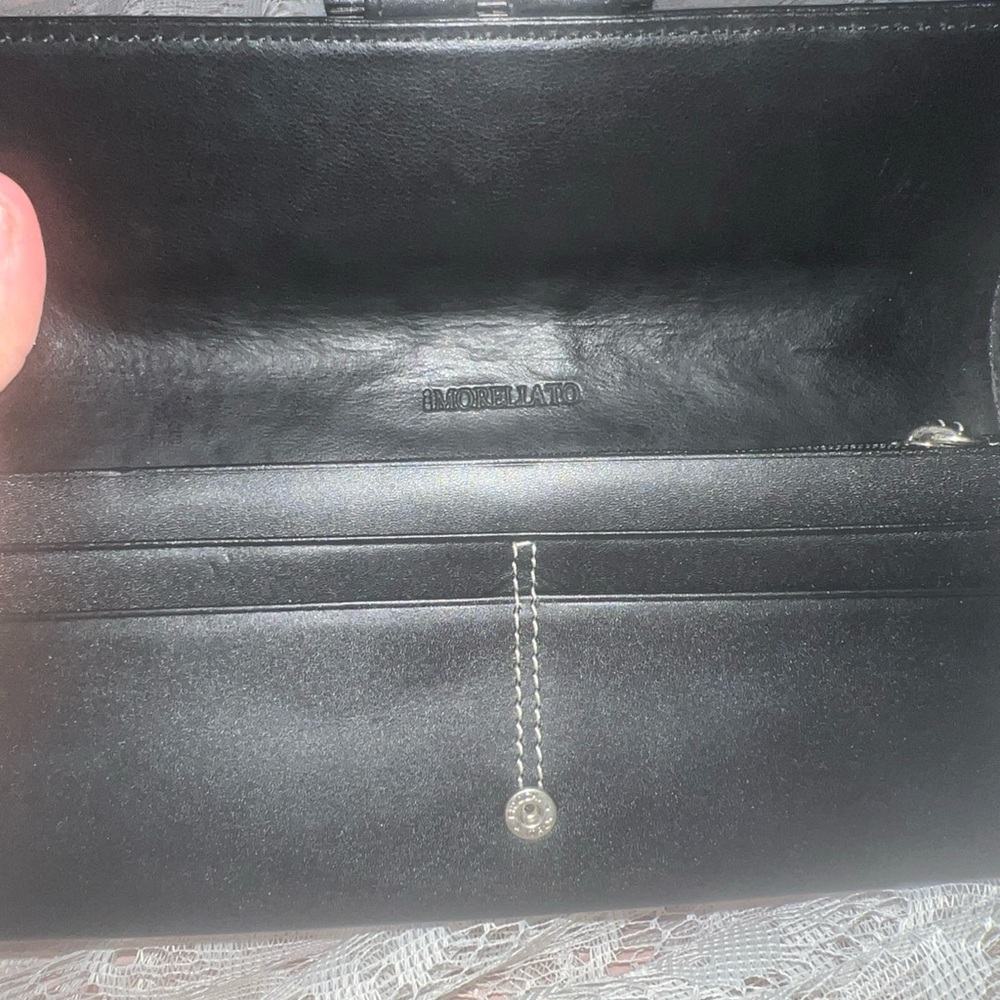 Source Unknown Black Wallets With Silver Hardware - image 3
